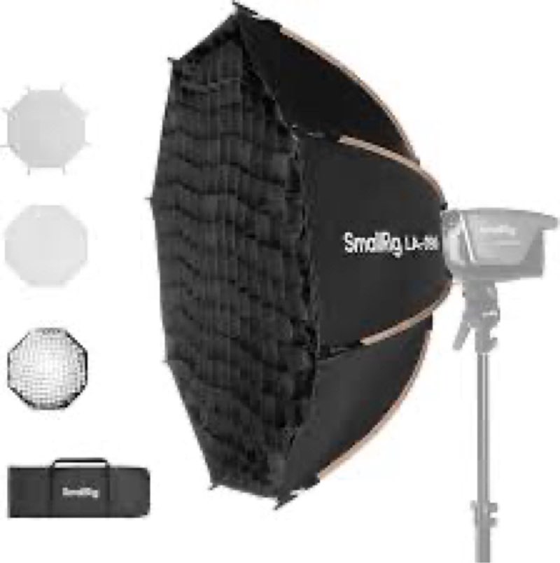 SmallRig 35"/90cm Softbox LA-O90 Quick Release Octagon Soft Box for Bowens Mount COB Lights for SMAL