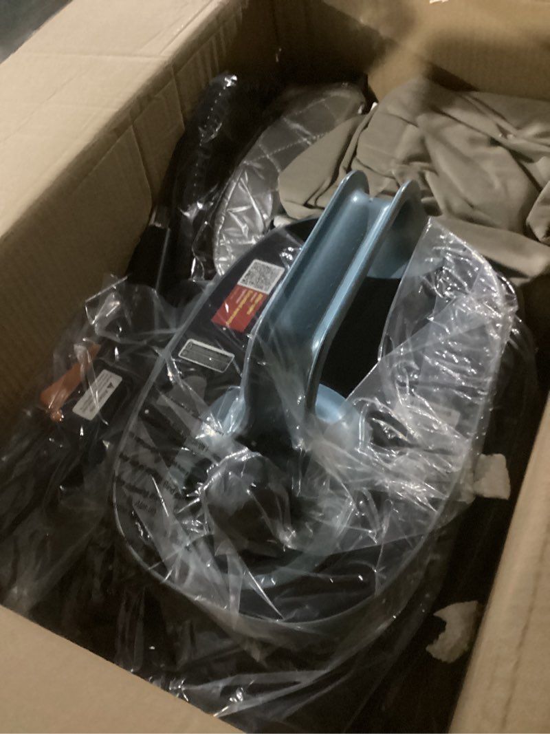 Condition photo showing New/Like New for steam cleaner, 293°f 58 psi powerful multipurpose handheld steam mop for home use, 21 attachments, 50oz capacity, heavy duty steamer for carpets, floors, cars, tiles, crack cleaning, azure