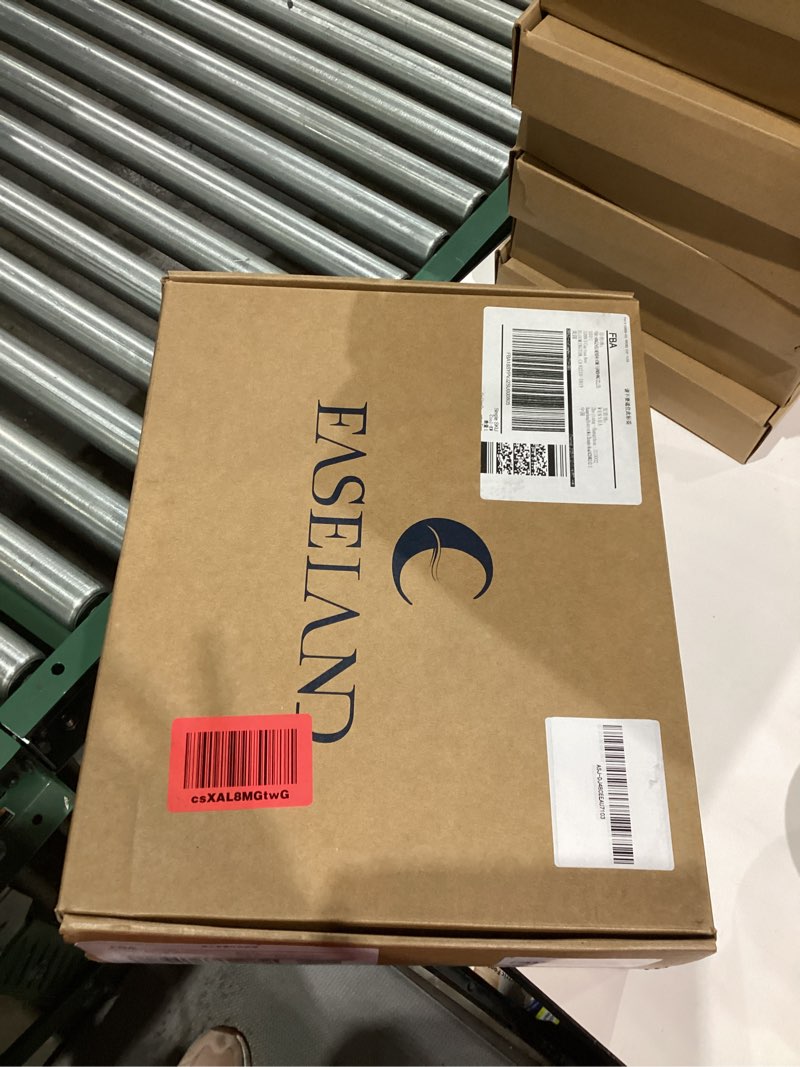 Condition photo showing New/Like New for EASELAND King Tencel Cooling Comforter for Hot Sleepers - Double-Sided Lightweight and Breathable Fabric for Night Sweats - All Season Cooling Blanket Machine Washable?108x90in, Withe?