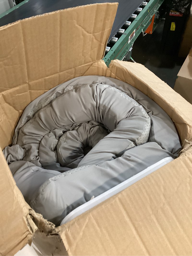 Condition photo showing Good Condition for gonex memory foam mattress for tesla model y 3, 2.6" high density soft car camping mattress, foldable with soft washable cover & storage bag, fits frunk trunk, portable for road trips gray modey 3 & model y