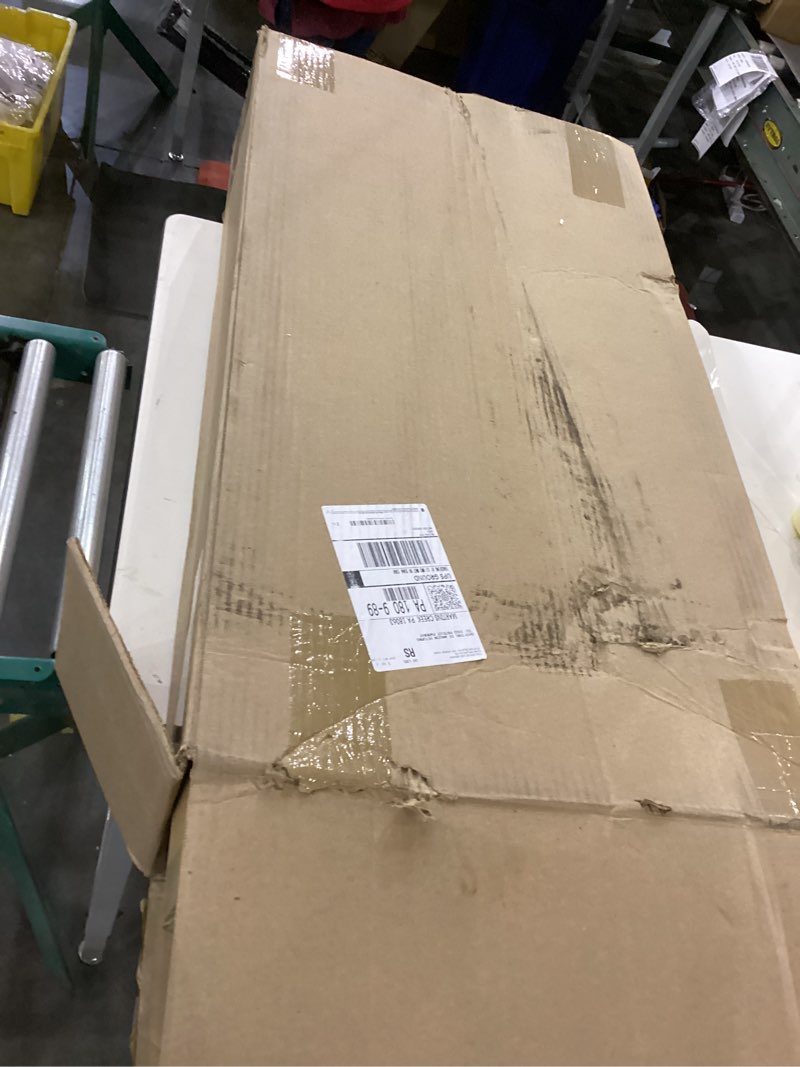 Condition photo showing New/Like New for Brey-Krause ADA Fixed Tilt Mirror - 18 inches Wide by 36 inches Tall