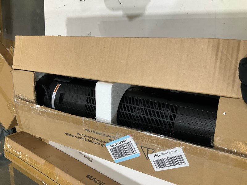 Condition photo showing Good Condition for Tower Heater for Indoor Use - 25" Portable Space Heater with 3D Flame, Remote, Adjustable Thermostat, 2 Heat Modes, Multiple Safety Protection, 12H Timer, Quiet Electric Heater for Large Room