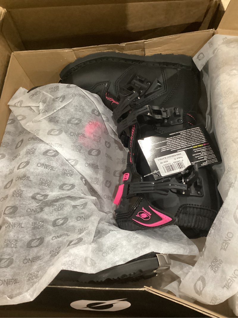 Condition photo showing Good Condition for o'neal men's new logo rider dirt bike boot rider boot 6