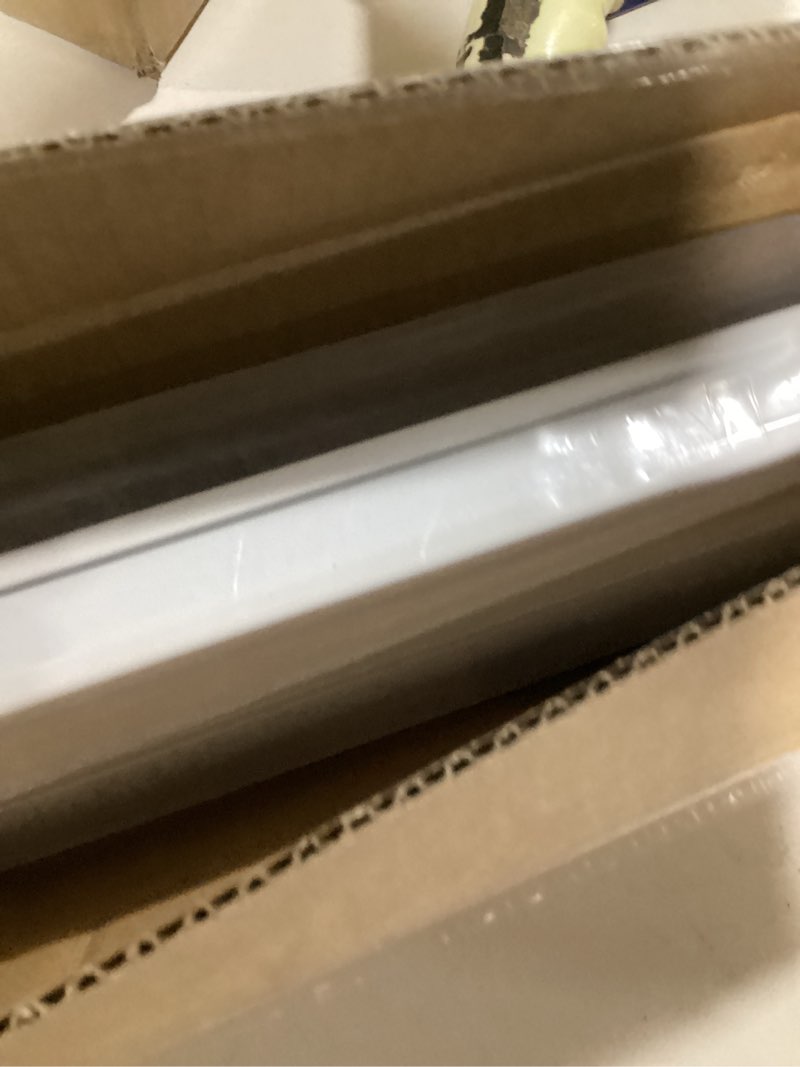 Condition photo showing Good Condition for lazblinds no tools no drill cordless cellular shades, top down bottom up (tdbu) honeycomb shades for home, blackout light blocking thermal insulation blinds for windows, 33" w x 72" h, white blackout - white 33" w x 72" h
