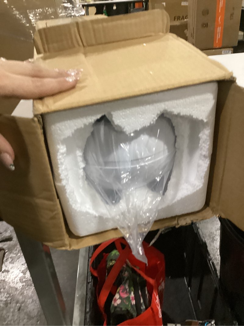 Condition photo showing Good Condition for Bladeless Tower Fan for Bedroom, 22Inch 1400W Space Heater & 40W Cooler Fan Combo with Remote, Overheat & Tip-Over Protection, 80° Oscillating, 9H Timer, LED Display for Bedroom, Kitchen, Office 22inch Cool+Heater White