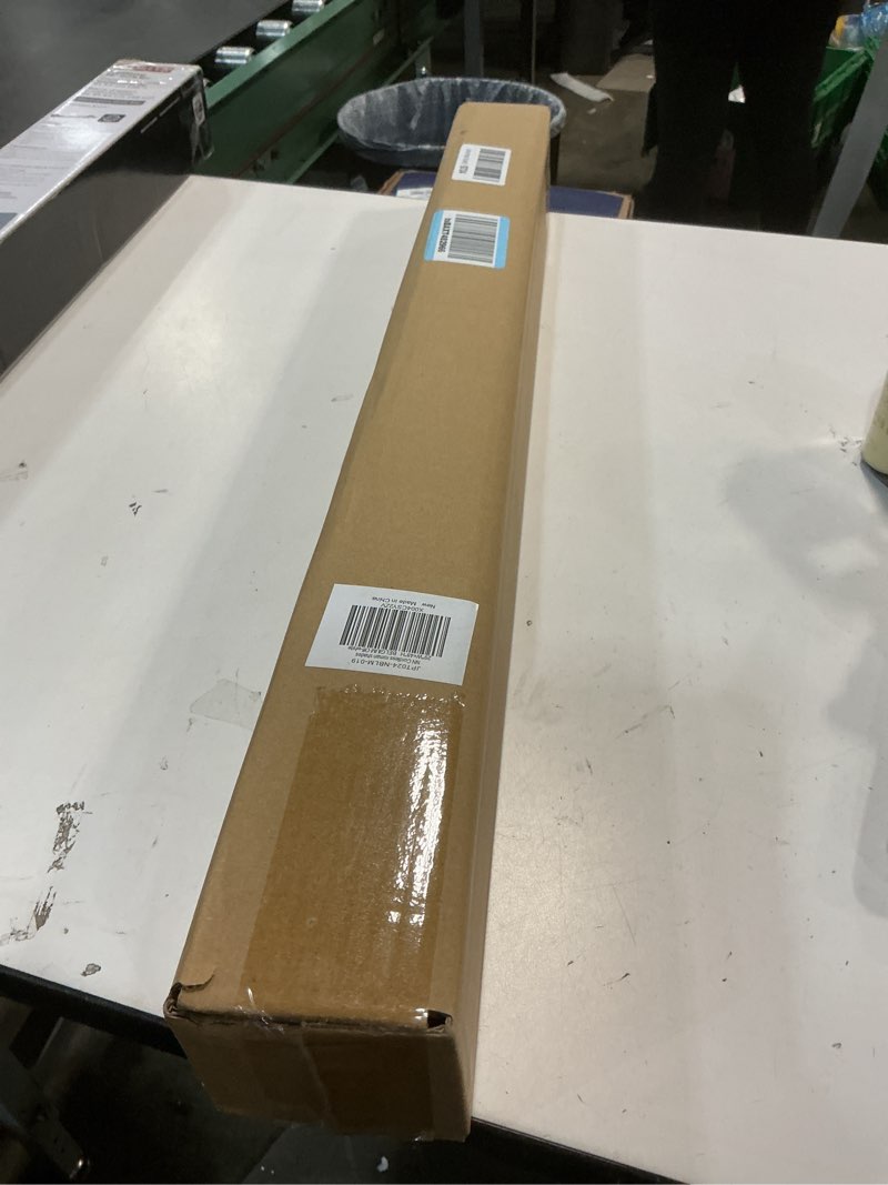 Condition photo showing New/Like New for LazBlinds No Tools No Drill Cordless Roman Shades for Windows, Blackout Thermal Insulated UV Blocking Window Blinds, Room Darkening Fabric Blinds for Indoor Windows, 29'' W x 48'' H, Off White Blackout - Off White 29" W x 48" H