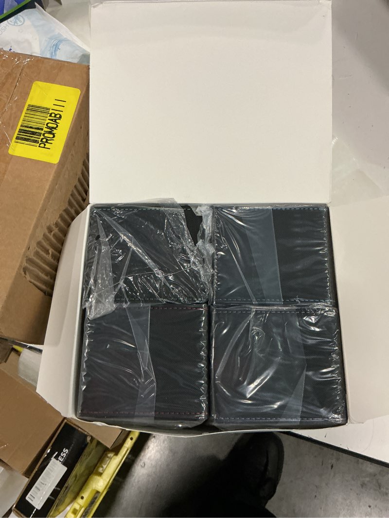 Condition photo showing New/Like New for fabmaker 4 pack deck box compatible with mtg commander,comman-der deck box
