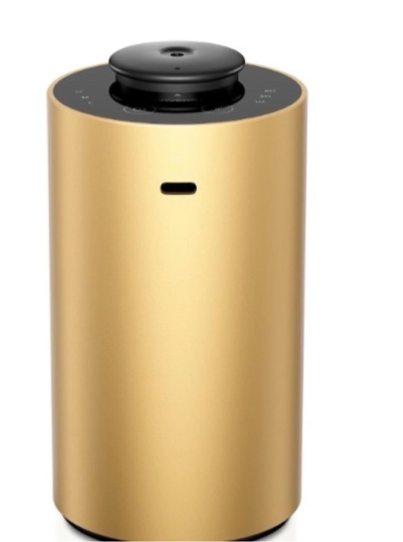 airversa waterless essential oil diffuser for home, rechargeable and portable scent diffuser with 3 