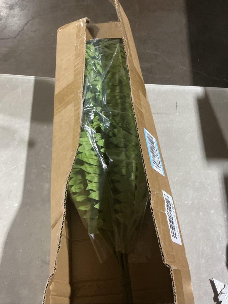 Condition photo showing Good Condition for 50" artificial boston ferns, fake bush plants, large faux ferns with 96 fronds for outdoors home decor 50" 1 pcs