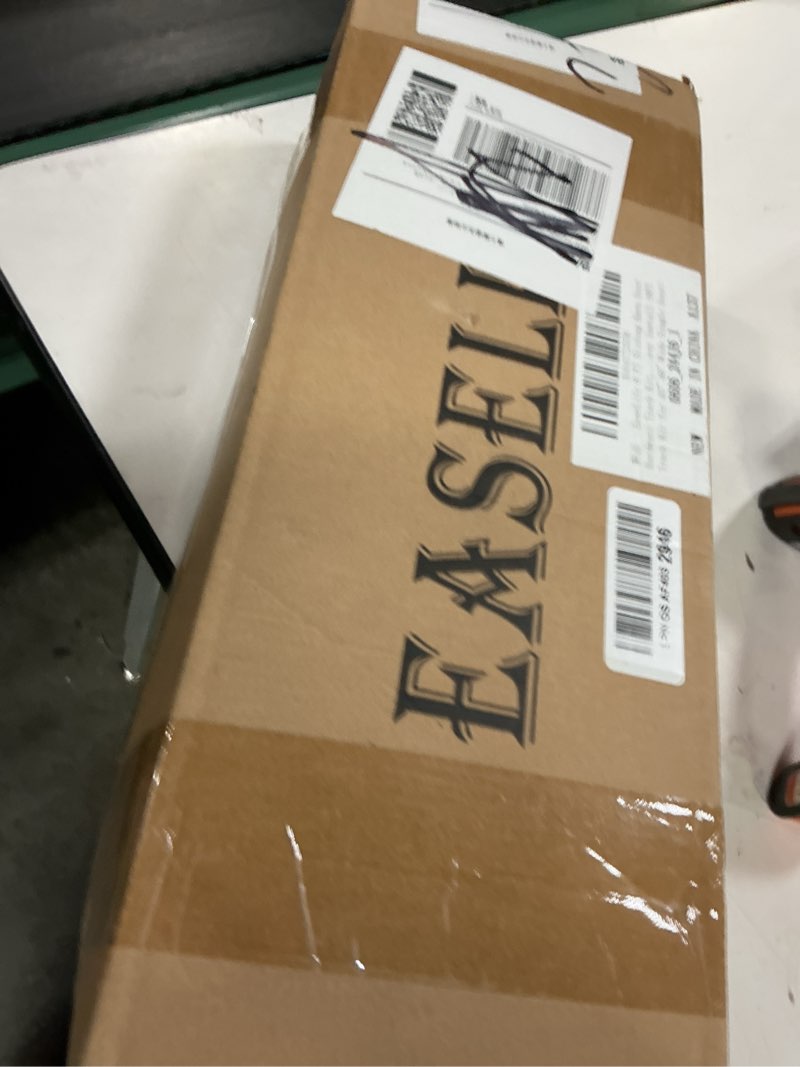 Condition photo showing New/Like New for easelife 8 ft sliding barn door hardware track kit,straight pulley,slide smoothly quietly,easy install (8ft track kit for 40"~48" wide single door) 8ft- single door kit