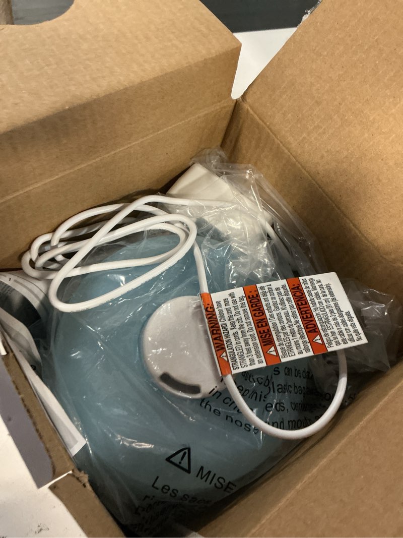 Condition photo showing As Is for safety 1st everyday compact cool mist humidifier, blue