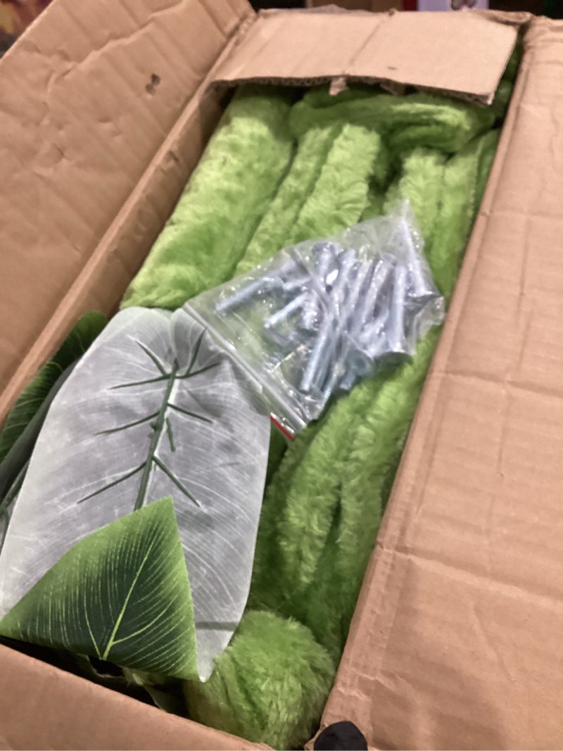 Condition photo showing Good Condition for KIYUMI Cat Tree Cat Tower Condo with Sisal Scratching Post for Indoor Cats Tree Furniture with Hammock Perch and Kitten Ball Toys, Multi-Level Pet Activity Center (Green)