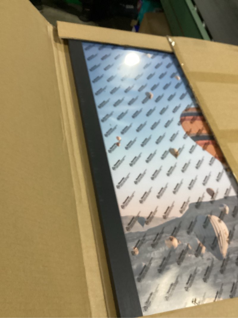 Condition photo showing Good Condition for Veleclo 24x30 Picture Frame for Wall Display, 24x30 Black Picture Frame with Shatter Resistant Plexiglass, Stable and Sturdy 24 x 30 Poster Frame for Wall Display, Handpicked Gift Collection, 1 Pack