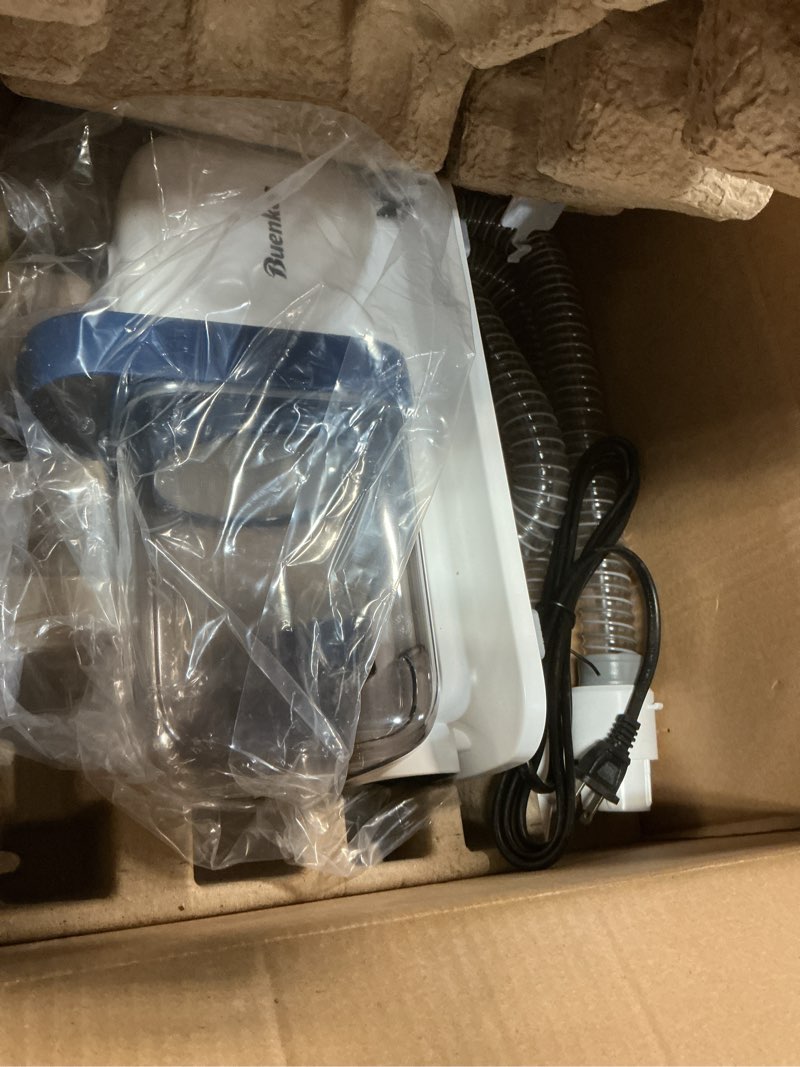 Condition photo showing New/Like New for dog grooming kit with vacuum, 15000pa pet hair clipper and shedding brush, 50db low noise, 2l capacity, white