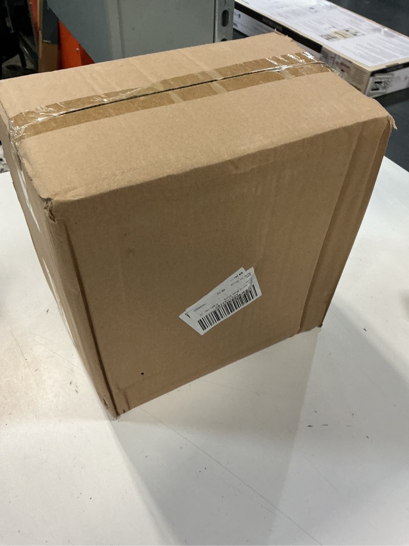 Condition photo showing New/Like New for solid wood desktop organizer with 3 drawers, vintage rustic wooden storage box for office supplies, countertop desk accessories and home decoration 25.5x24.5x15.5cm 3 tier