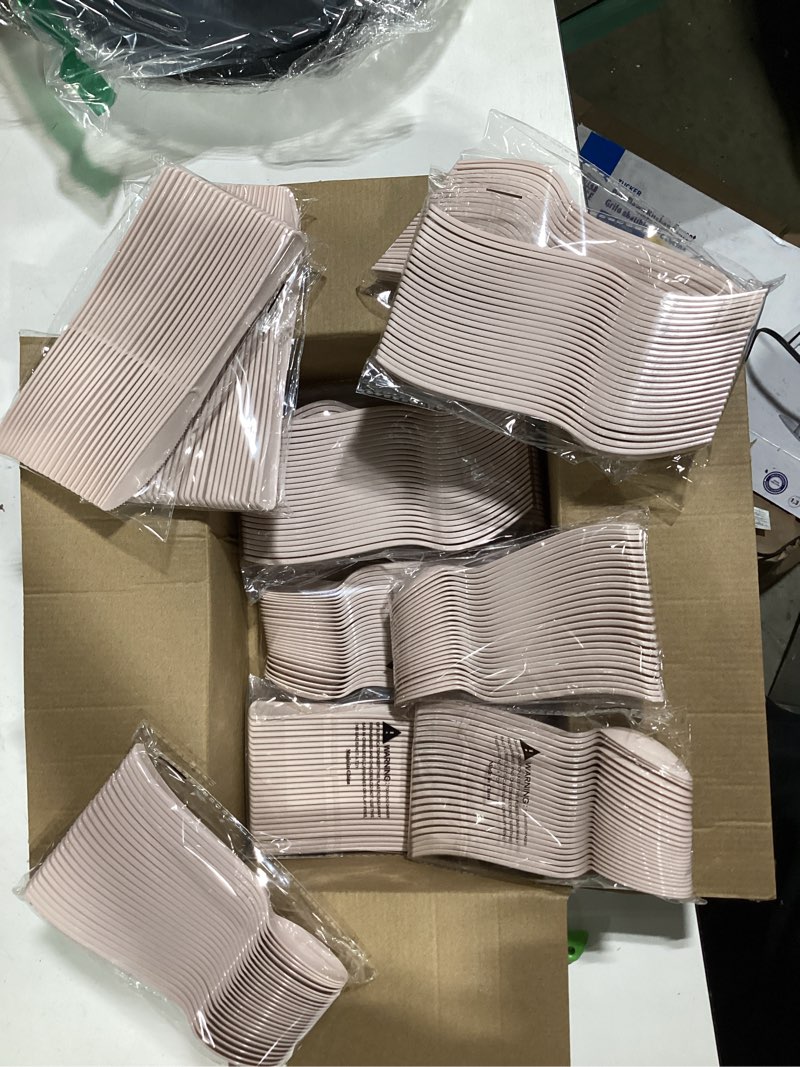Condition photo showing Good Condition for supernal 300 pieces pink plastic silverware heavy duty disposable silverware pink utensils disposable cutlery set 100 forks 100 knives 100 spoons for wedding party supplies everyday use 300pcs pink plastic silverware