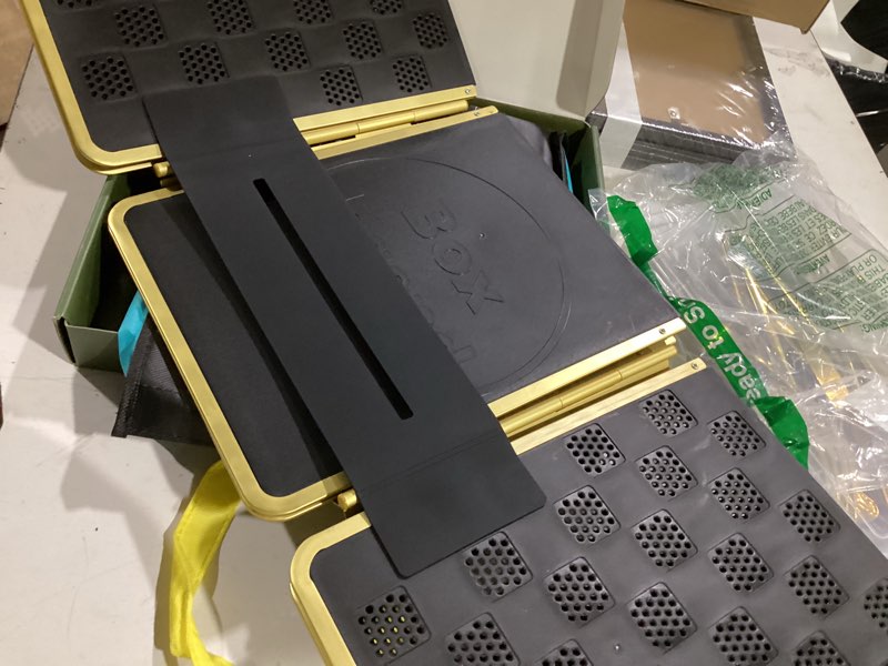 Condition photo showing Good Condition for boxlegend shirt folder v7 metal for wear resistance clothes folding board storage tshirt folder board metal edging and joints laundry folding board black