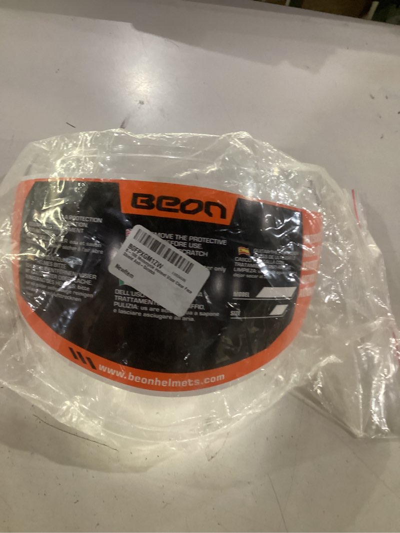 Condition photo showing Good Condition for b-108 motorcycle helmet visor clear face shield anti-scratch