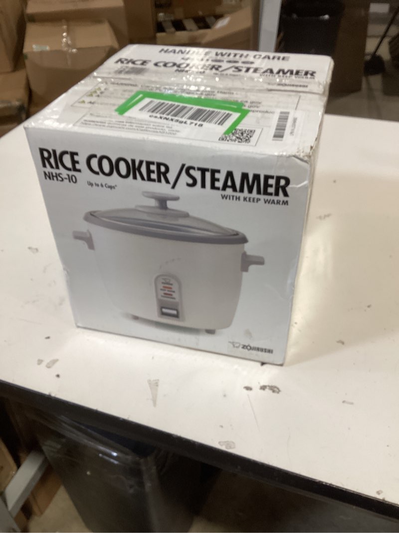 Condition photo showing New/Like New for zojirushi 6-cup rice cooker 6 cup rice cooker and steamer 6 cup