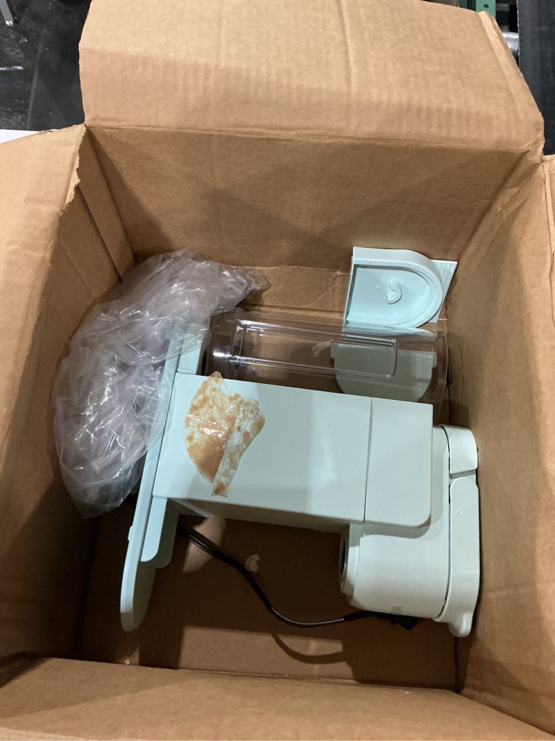 Condition photo showing As Is for Keurig K-Express Single Serve K-Cup Pod Coffee Maker, 3 Brew Sizes, Strong Button Feature, 42oz Removable Reservoir, Mint