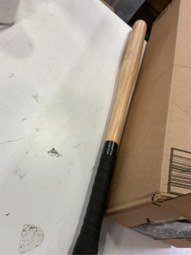 Condition photo showing As Is for Baseball Bat Adult,Classic Wooden Youth Baseball Bat for Baseball Training,Home Self Defense Baseball Bats for Teenagers