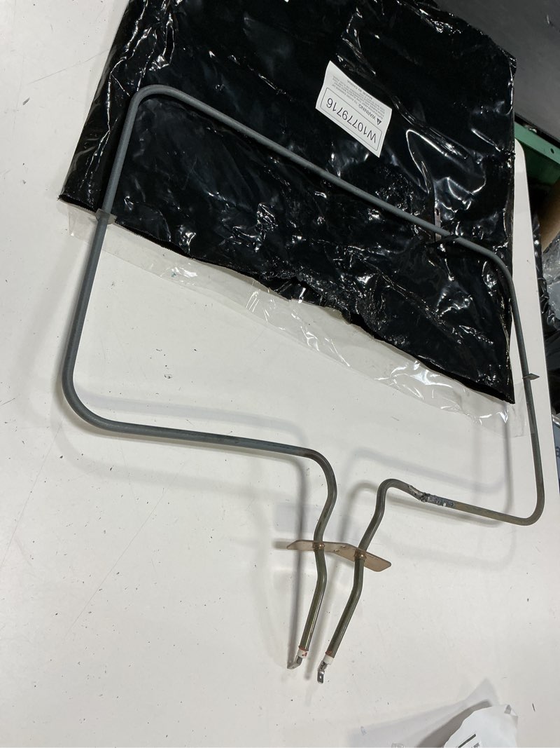 Condition photo showing As Is for beaquicy w10779716 oven bake element - replacement for whirlpool kitchen-aid maytag range wfe540h0es0, mer8680bb0, mer8600dh0, wfe540h0ew1, etc.