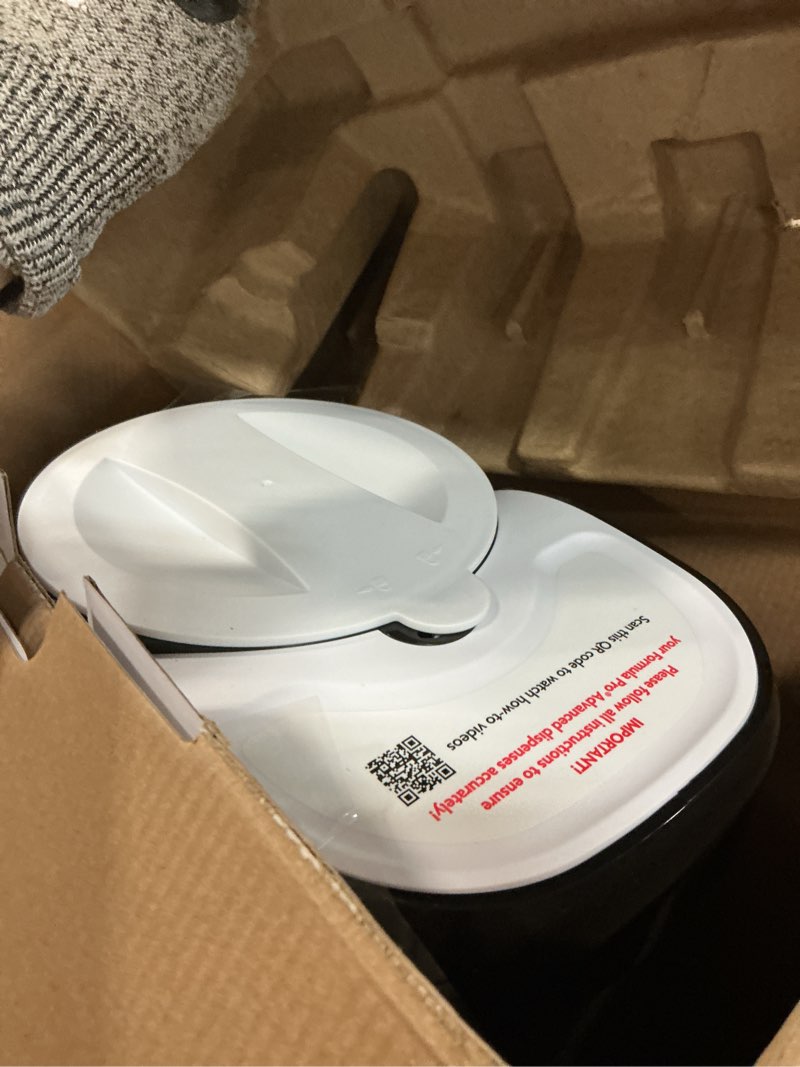 Condition photo showing Good Condition for baby brezza new and improved formula pro advanced formula dispenser machine - automatically mix a warm formula bottle instantly - easily make bottle with automatic powder blending, white