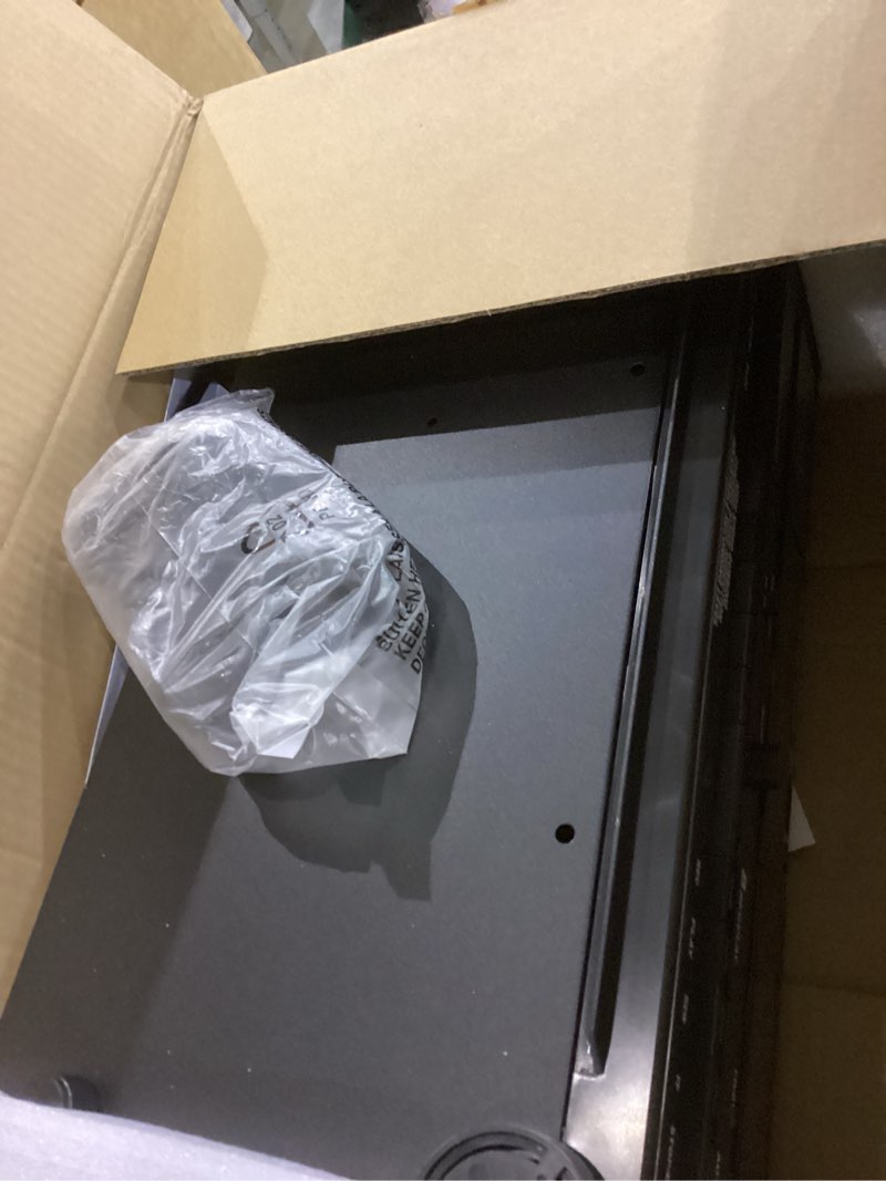 Condition photo showing As Is for Pyle Home Digital Dual Cassette Deck Media Player Music Recording Device with RCA Cables Switchable Rack Mounting Hardware CrO2 Tape Selector Included 3 Digit Counter - 110V/220V MP3 Conversion