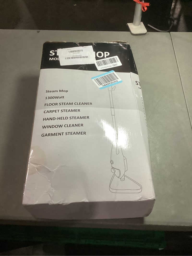 Condition photo showing Good Condition for steam mop - all-in-one powerful handheld steam cleaner detachable floor steamer with 11 accessories, multipurpose steamer for hardwood floors, clothes,windows,tiles,carpet, whole home use(grey? gray