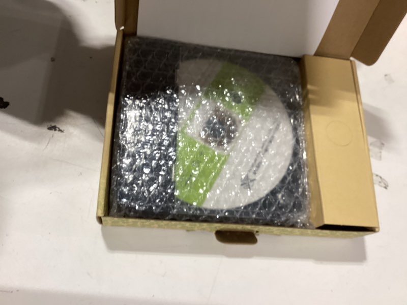 Condition photo showing New/Like New for cd player portable with dual stereo speakers, rechargeable portable cd player with bluetooth for home with headphones, support cd/aux/usb,black