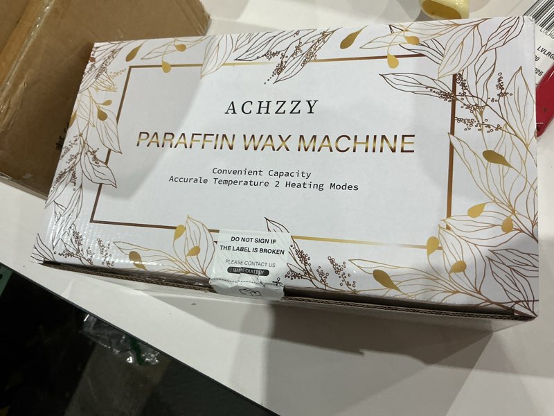 Condition photo showing New/Like New for Paraffin Wax Machine for Hand and Feet - 2000ml Paraffin Wax Warmer, Temperature and Reservation Mode, thermostatic Warmer, Nourishing and Moisturizing, Ideal for Home Paraffin Baths (Darkgray)