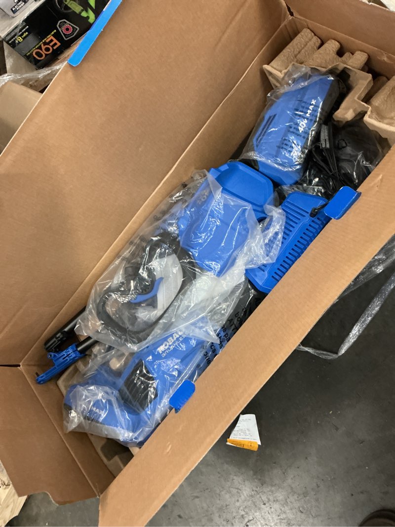 Condition photo showing Good Condition for kobalt gen4 40-volt cordless battery string trimmer and leaf blower combo kit 4 ah (battery & charger included)