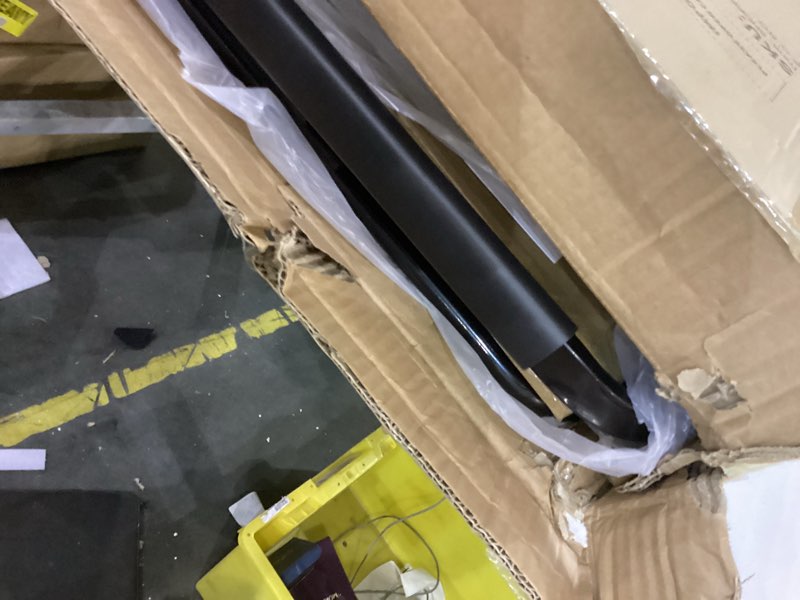 Condition photo showing As Is for Heavy Duty Folding Shopping Cart for Groceries, Jumbo Grocery Carts with 360° Swivel Wheels, Waterproof Bag, Portable Utility Trolley for Daily, Laundry, Holds Up to 320 LBS Jumbo-Black 27Gal