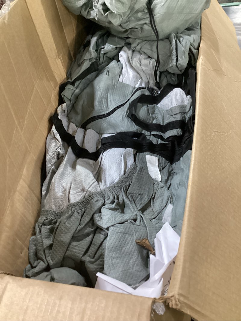 Condition photo showing As Is for rv cover 20 -25ft