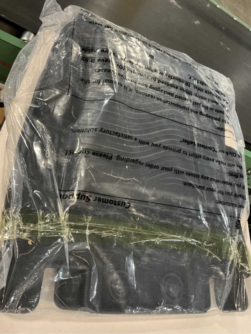 Condition photo showing Good Condition for All Weather Floor Mats Fit for Pathfinder 7 Seat 2022 2023 2024 2025 TPE Rubber Liners Set Pathfinder Accessories All Season Guard Odorless Anti-Slip Floor Mats 3 Row pathfinder 7p|2022-2025|floor mats
