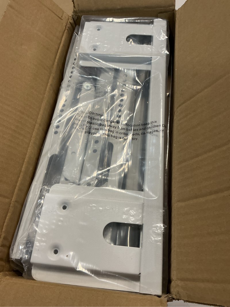 Condition photo showing Good Condition for window ac bracket no drilling, heavy duty drilless window air conditioner support brackets with 2 arms, a/c holder for 5000 btu to 24000 btu outdoor ac window units, max 350 lb capacity