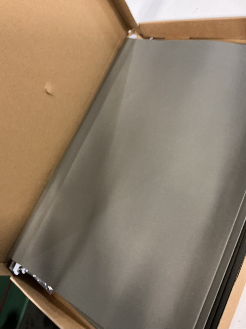 Condition photo showing As Is for gisgfim 25 pack reinforced 11x17 hanging file folders 1/5 cut heavy duty hanging file folders with plastic tabs & label cards expanding hangers file organizer for drawing engineering document (green) 25 green