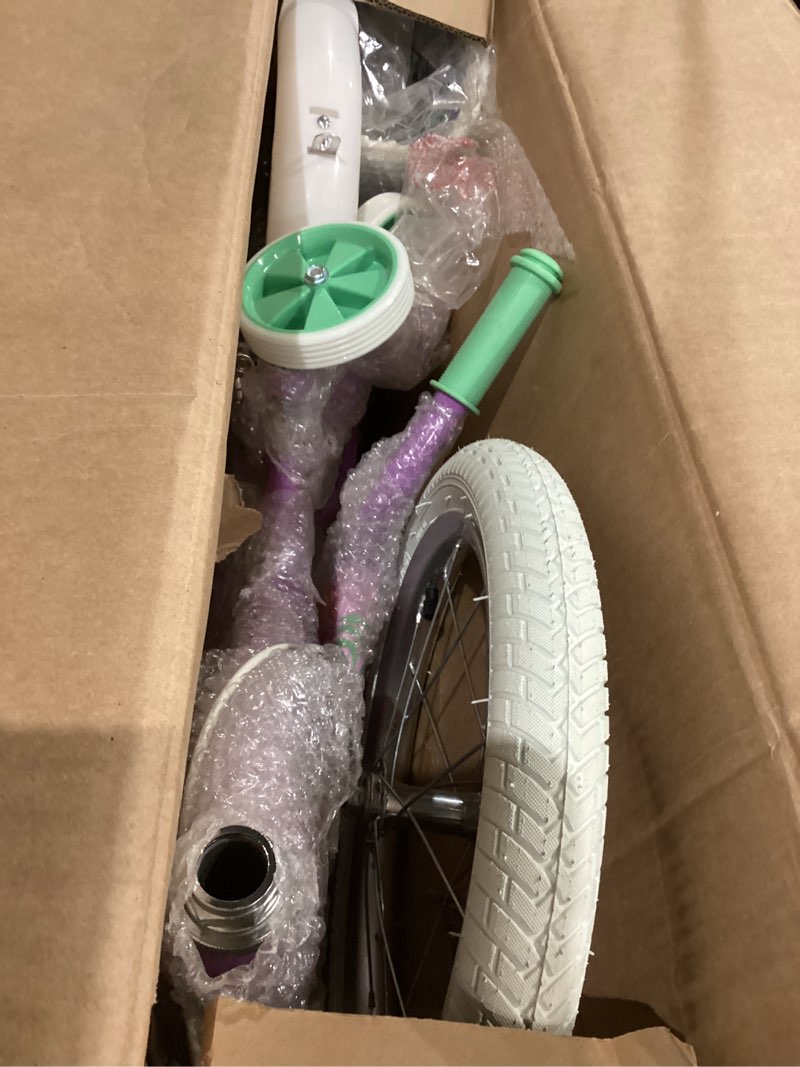 Condition photo showing Good Condition for Schwinn Elm and Koen Bike or Balance Bike, 12-18 Inch Bike for Kids Ages 2-13, Black, Blue, Red, Teal, Pink or Purple, SmartStart Ergonomic Design, Adjustable Seat Grows with Child, Training Bicycle Teal 18-Inch Wheels Elm Basket