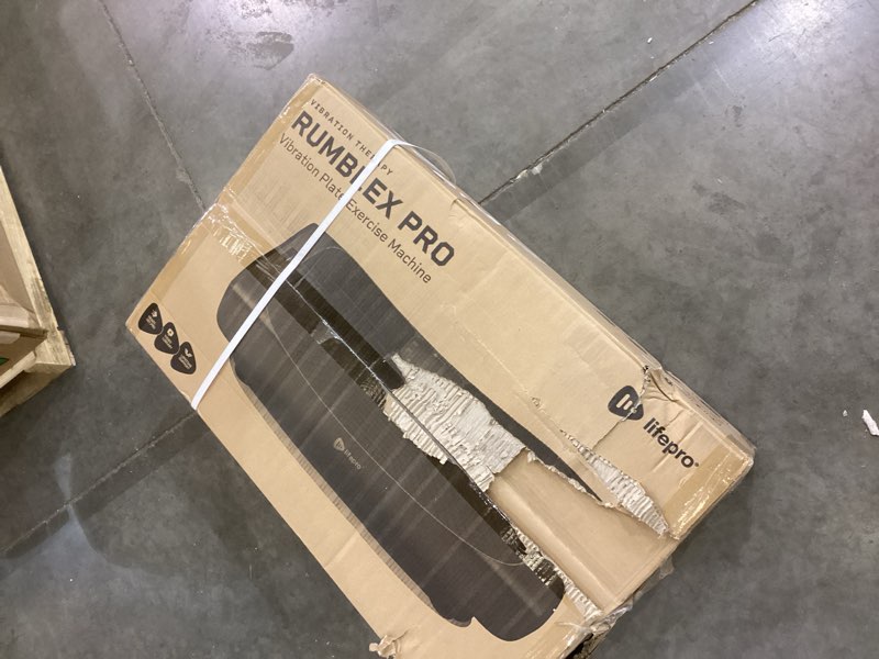 Condition photo showing Good Condition for Lifepro Vibration Plate Machines – Full Body Workout, Recovery & Lymphatic Drainage with 4D Motion, Silent Operation, Joint Support, & Triple Motor Technology for Circulation, Fat Burn & Toning Black-Pro