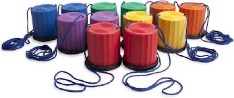 Champion Sports Platform Kid Stilts: Classic Kids Party, Birthday, and Picnic Game Set (PPSSET)