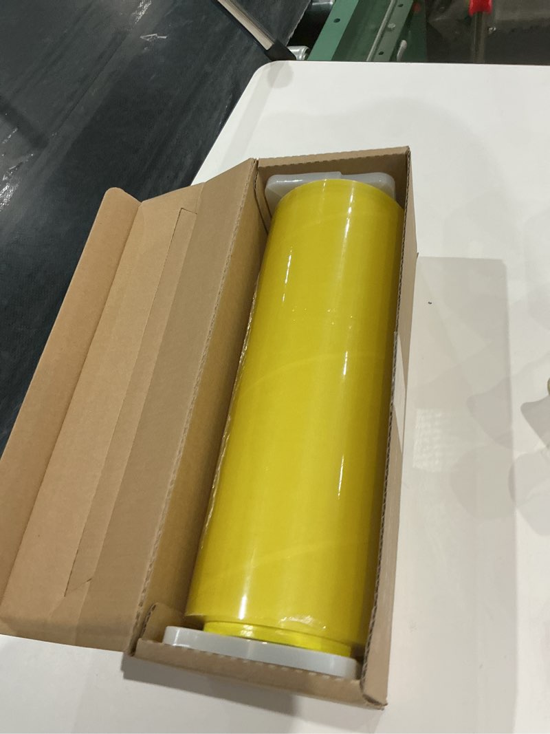 Condition photo showing Good Condition for Plastic Food Wrap Thick Enough for daily use Stronger for Comercial Use Durable With Slide Cutter 12"wide 2000 Feet long Home and Commercial Use Food Service 12"x2000 ft