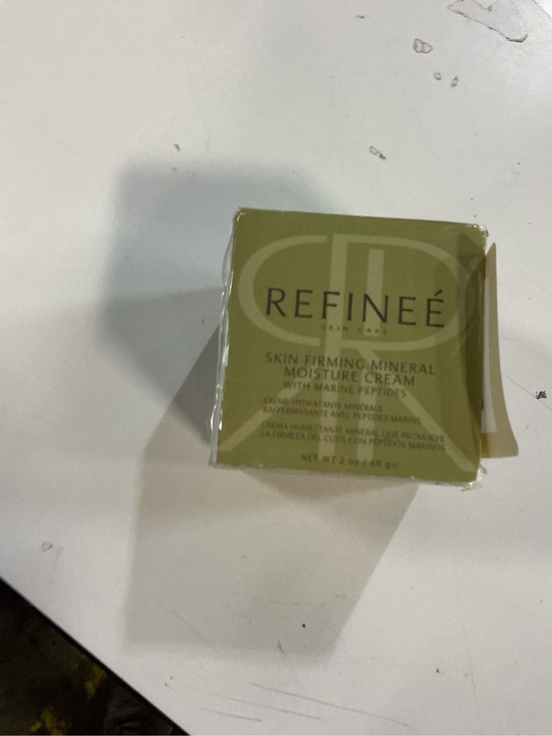Condition photo showing New/Like New for REFINEÉ Face Moisturizer Mineral Cream with Peptides and Rosehip (2oz), Firming Light Weight Anti-Aging Anti-Oxidant Vitamin-Filled Face Moisturizer for All Skin Types, Hydrates & Firms Skin