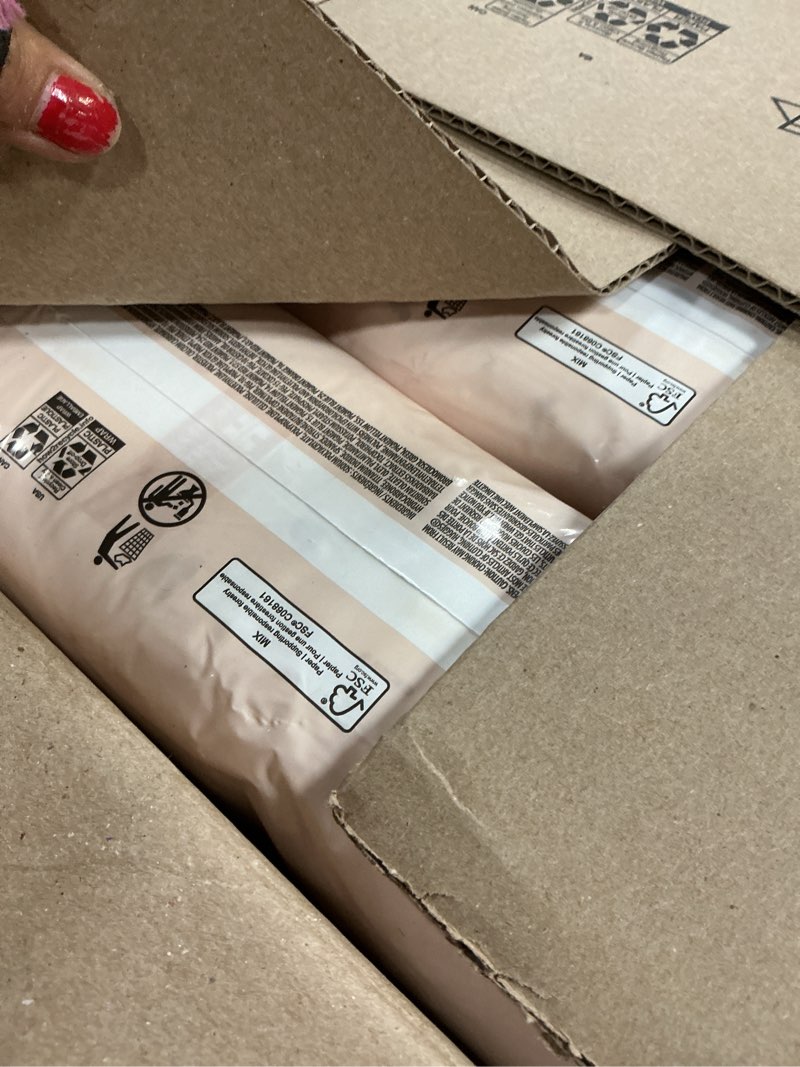 Condition photo showing New/Like New for huggies size 1 diapers, skin essentials baby diapers, size 1 (8-14 lbs), 204 count (3 packs of 68), packaging may vary size 1 204