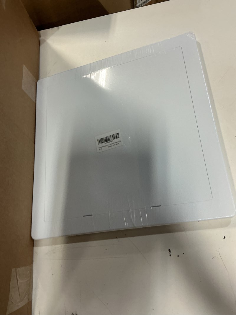 Condition photo showing Good Condition for suteck plumbing access panel for drywall ceiling 14x14 inch reinforced plastic wall access doors removable hinged white 14 x 14 inch
