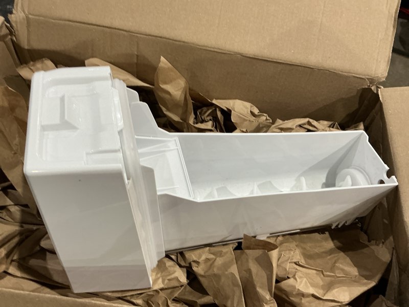 Condition photo showing As Is for upgraded lifetime appliance da97-11117a ice container bucket assembly compatible with samsung refrigerator 1 1