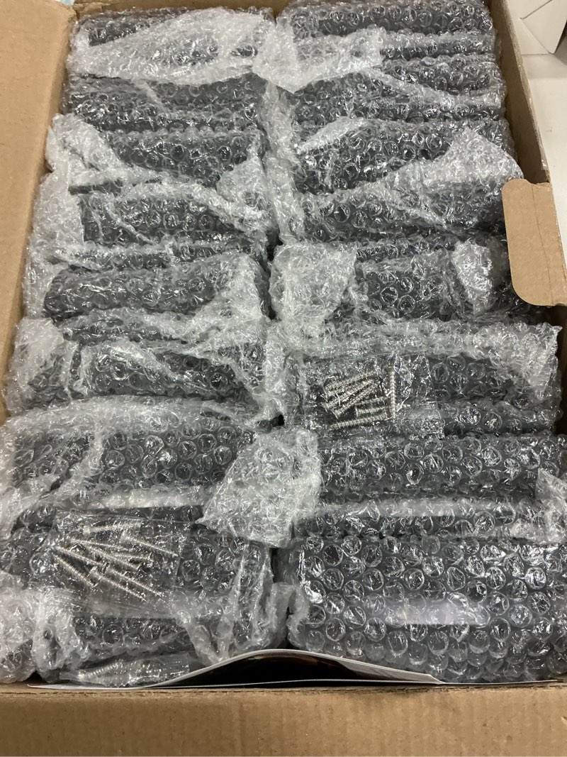 Condition photo showing New/Like New for aponuo solar post cap lights for 4x4 posts - ip64 waterproof, 6500k led, no-wire fence lights & deck lights for patio garden yard patio, black-cool white, 16 pack black-cool white 16 pack