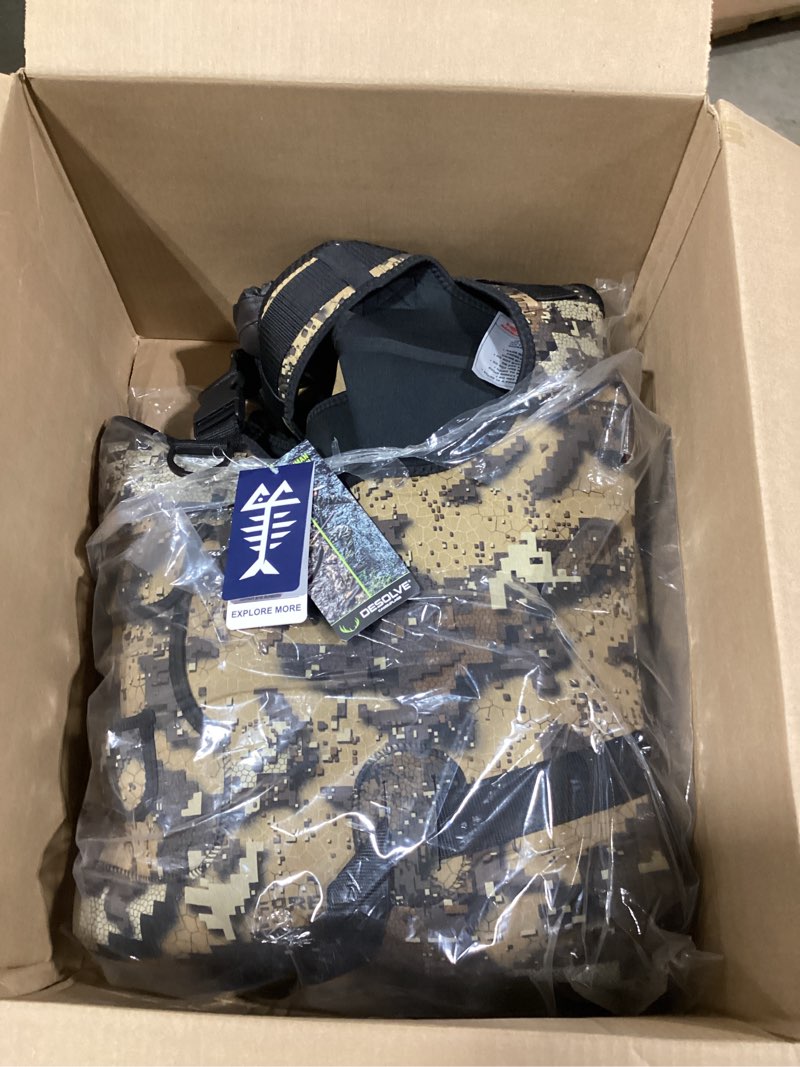 Condition photo showing Good Condition for TIDEWE Bootfoot Chest Wader, 2-Ply Nylon/PVC Waterproof Fishing Hunting Waders with Boot Hanger for Men Women Green Brown M9/W11 Next Camo Evos  Similar item, not exact