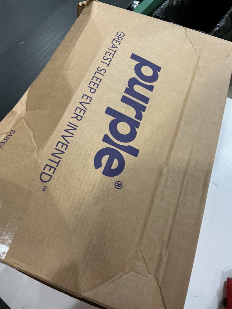 Condition photo showing Good Condition for purple harmony pillow – talalay latex foam cooling pillow for combo or side sleepers, 360º hex gelflex grid for no-pressure support and luxurious weightless feel - standard, medium feel, tall height standard – tall