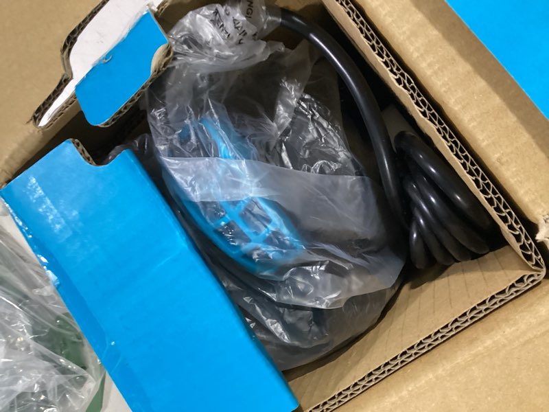 Condition photo showing Good Condition for automatic water pump, 2250gph sump pump submersible basement portable electric utility water pump removal for pool draining basement hot tubs garden pool cover pond, dark black