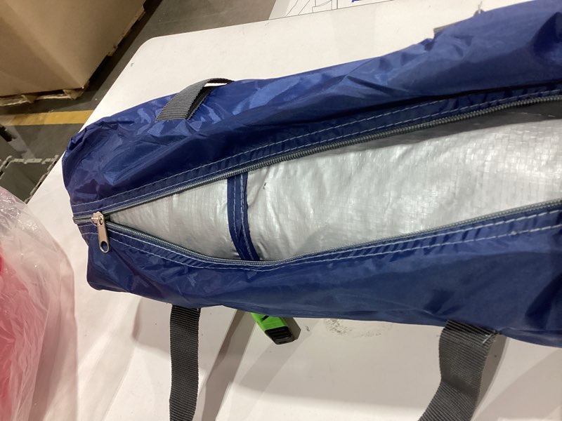 Condition photo showing As Is for 2-12 Person Tents for Camping Waterproof, Backpack Double Layer Tents, Perfect Picnics, Fishing and Backyard Camping Navy Blue(2 People) 2 People